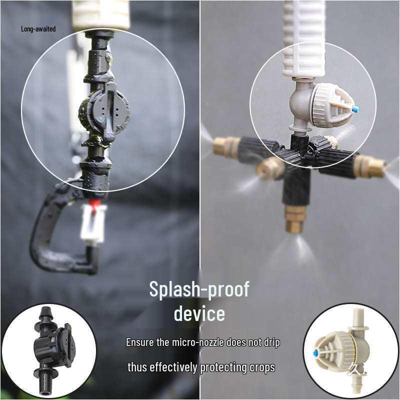 Capillary Fittings: Single/Double Hook, Tee, Straight Connector, Drip Stop, Mountain Bracket, Five-Way, Greenhouse Micro-Sprinkler