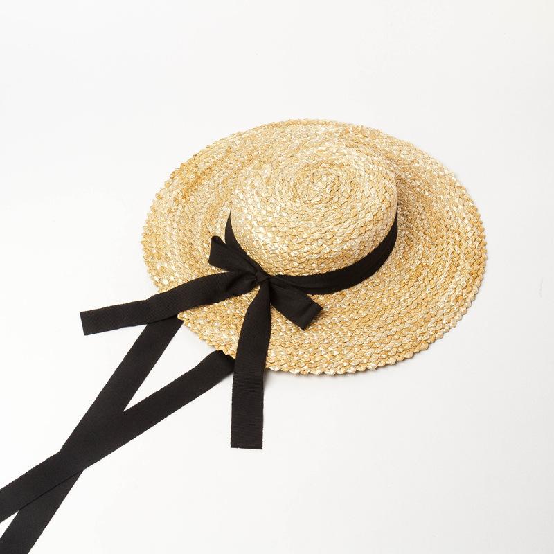 

202406-shi ins chic summer Natural straw Pineapple pattern weave holiday lady beach fedoras cap women leisure street hat One Size