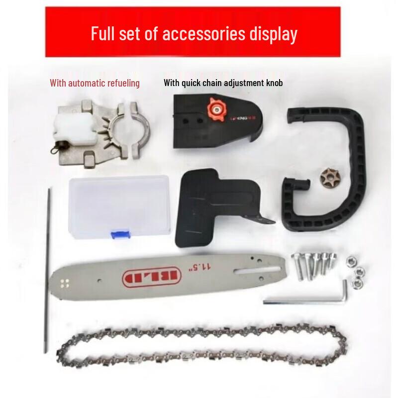 Rongyu Angle Grinder Chainsaw Conversion Kit