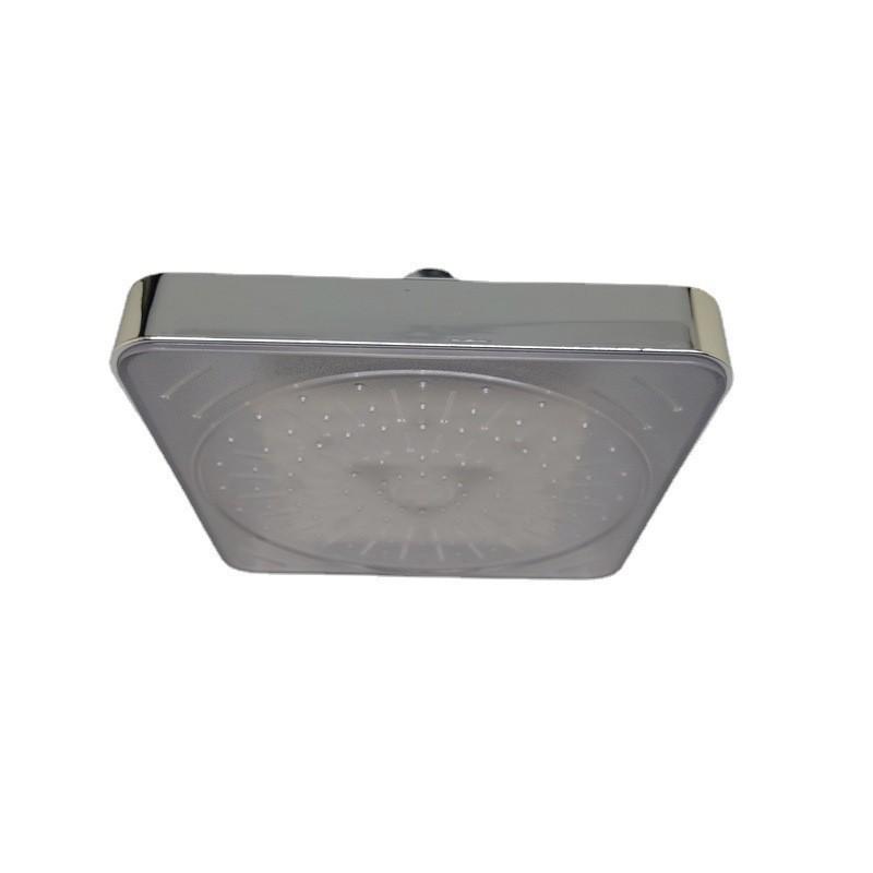 Temperatuurgevoelige LED Douchekop met 7-kleurige Verlichting, 6-Inch Model 8020-B1
