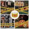 1PC Halloween Warning Tape 1.9 Inches X 82 Feet, Halloween Decoration Warning Tape, Indoor/Outdoor Party Decoration, No Entry