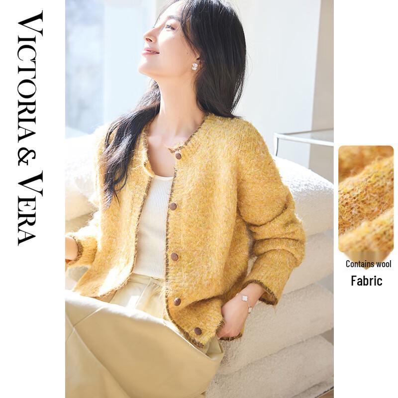 

VICTORIA&VERA Women s Long-Hair Knit Cardigan XL
