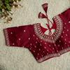 Beautiful Designer Party Wear Blouse Indian Bollywood Ethnic Half Sleeves Choli
