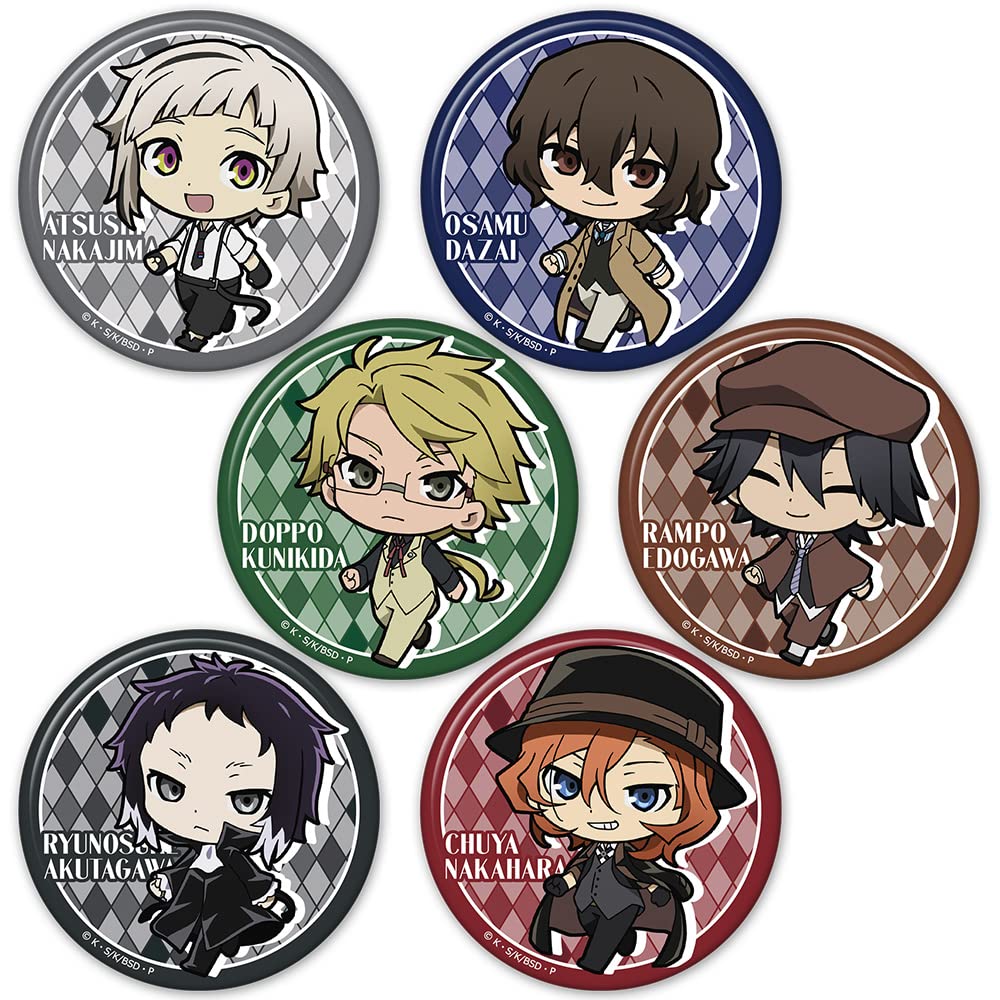 

Bungo Stray Dogs Tsukku Trading Can Badge (BOX)
