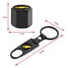Car Tire Valve Caps Dust Hats With Keychain For Chevrolet Silverado Impala Malibu Equinox Cruze Camaro Cavalier Blazer Spark  SN7