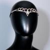 Bridal Shower Headdress Glittering Rhinestone Headband Girl Wedding Headpiece Crystal Charm Hairband Female Hair Jewelry  Silver