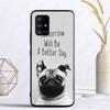 Soft Phone Cover For Samsung Galaxy A32 A12 A52 A53 A22 5G A11 A21S A50 A10S A20E A30S A40 A51 A70 A71 CASE Lovely Pug Dog