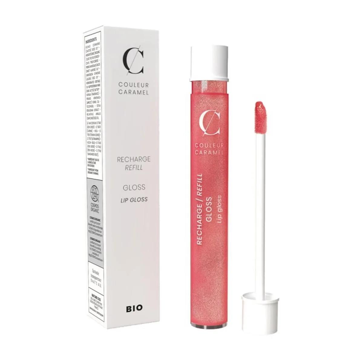 Couleur Caramel Caramel Brillo De Labios N903 Rose Recarga 1un