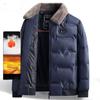 Men's Down Cotton-padded Clothes, Warm Lapel Cotton-padded Clothes, New Casual Cotton-padded Jackets In Autumn and Winter