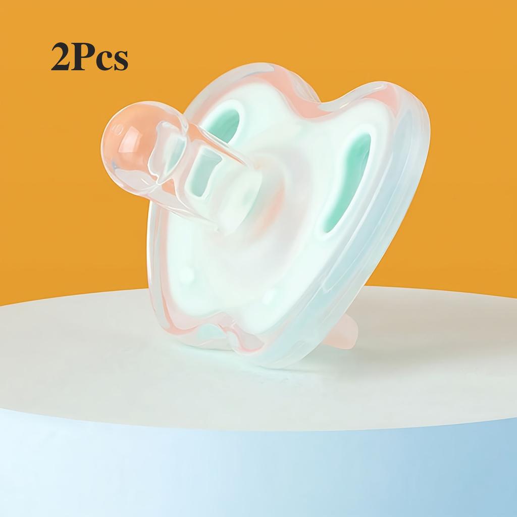 Soft Silicone Baby Pacifier, Newborn Soother