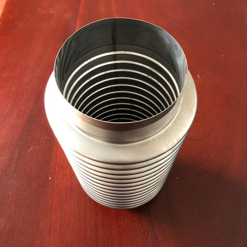 Double layer EXhaust Flex Pipe Bellow Flexible Joint Coupler auto accessories exhaust flex pipe 51.5mmx50mm