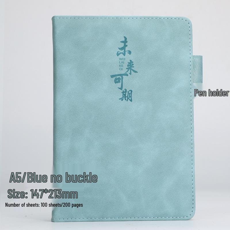 Deluxe A5 Business Notebook Set with Magnetic Closure - Customizable Logo Options Included
