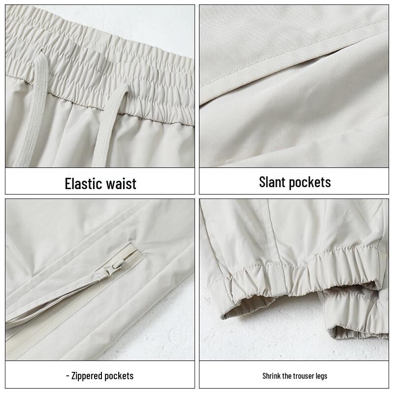 JEANSWEST Men's Water-Repellent Straight-Leg Cargo Pants