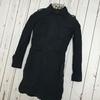 Detachable Liner Cotton Military Coat [Men’s S/Dark Navy] Fleece Lining(USED)