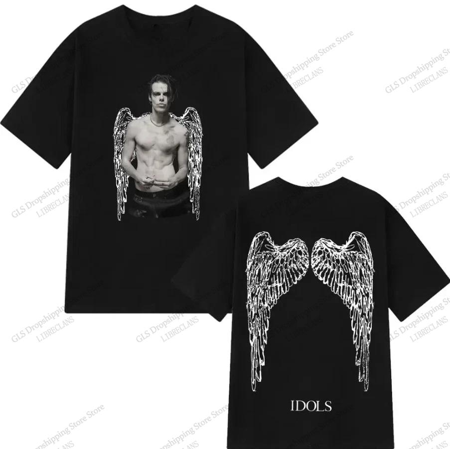 New Vintage Rock Band Yungblud World Tour 3d Print Tshirt Unisex Unisex Fashion Plus Size Tops Tee Harajuku Short Sleeve Tshirt Boy