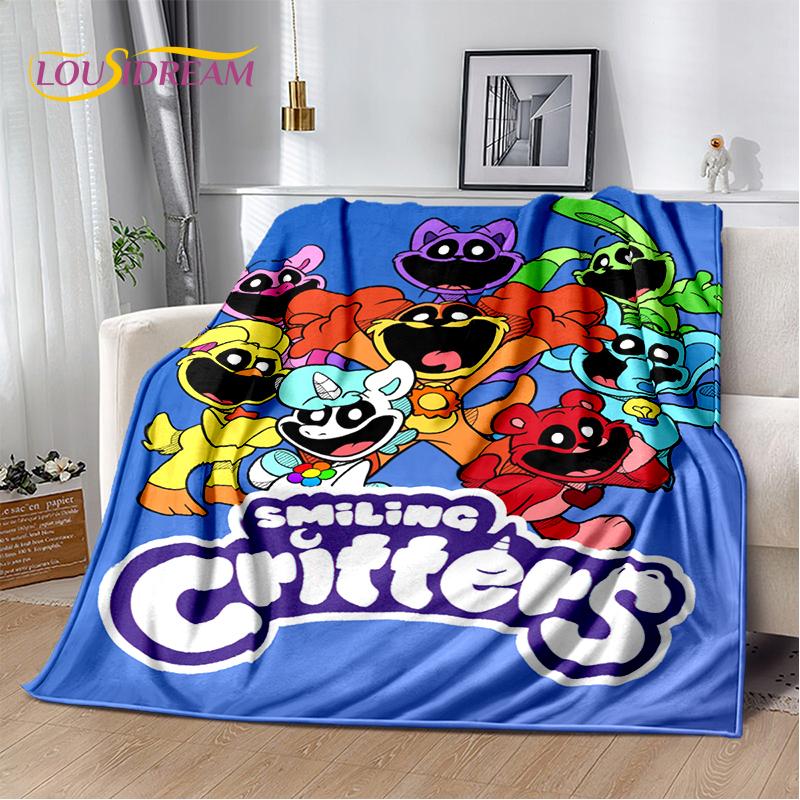 Cute S-Smiling C-Critters Catnap Craftycorn Cartoon Soft Blankets,Throw Blanket Comfortable Blanket for Beds Sofa Home Kids Gift
