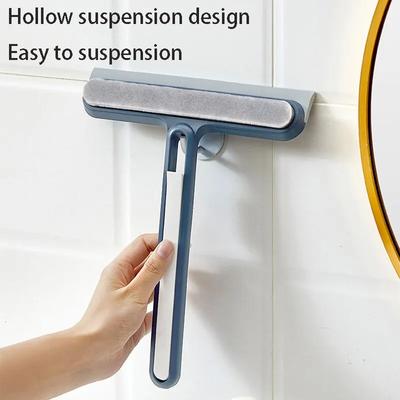 Dört Bir Arada Cam Temizleme Fırçası Çift Taraflı Silecek Ekran Pencere Fırçası Cam Silme Pencere Boşluğu Sünger Fırça