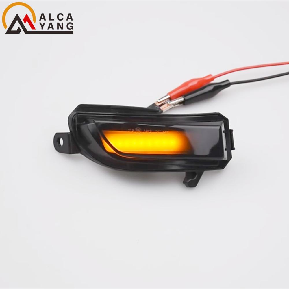 Side Wing Mirror Indicator Dynamic Turn Signal LED Light for Skoda Fabia 2014 2015 2016 2017 2018 2019 Rapid 2017-2020