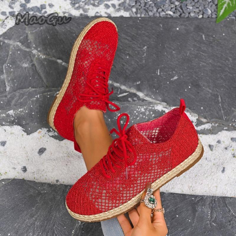 Fashion Women's Sneakers Fashion 2025 New Breathable Woman Shoes Comfortable Casual Sneaker Lace Up Outwear Zapatillas De Mujer Size 43