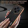 AZNS For Vivo X200s 5G Case Electroplating Crocodile Texture PU + TPU Phone Cover