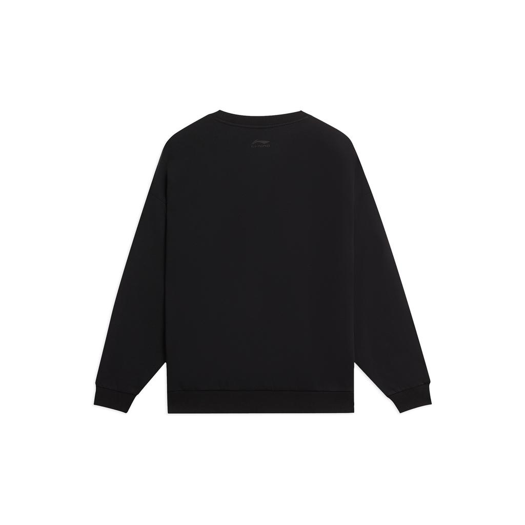 Li Ning Sports Life Collection Sweatshirt Unisex Black AWDSF75-9