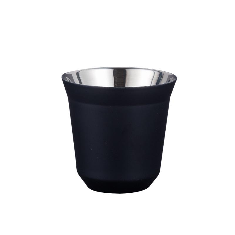 Tazza da caffè e tè a doppia parete isolata in acciaio inossidabile 304