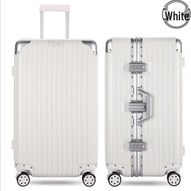 PACKAGE FASHION Thickened Aluminum Frame Luggage