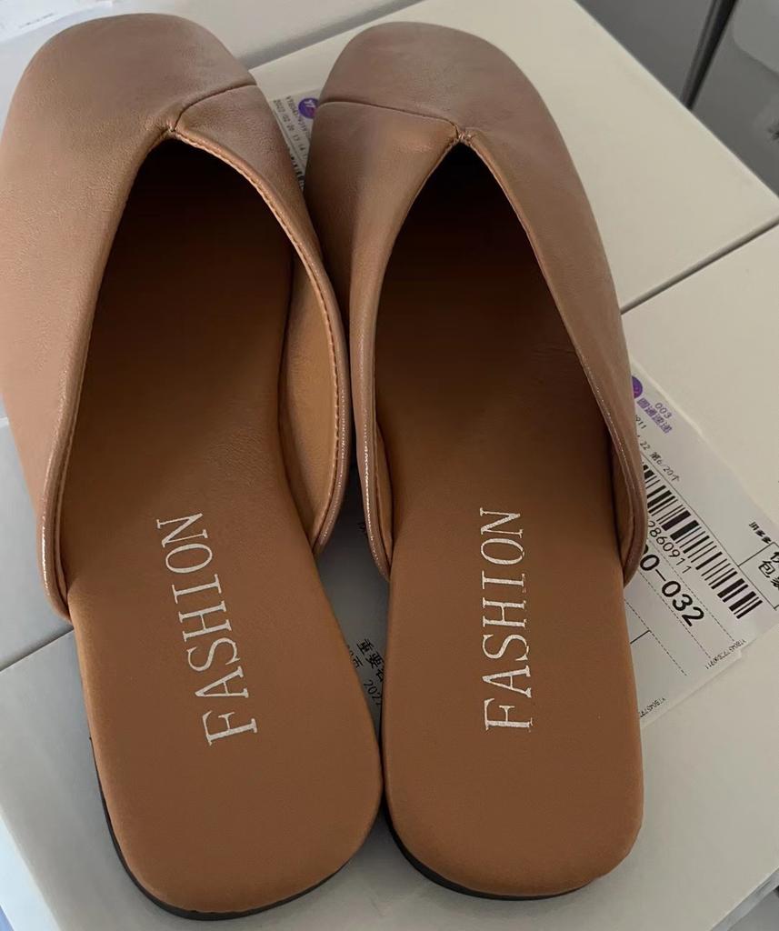 Women's Flat Slippers Wearing Outside Baotou Slippers Women Fashion Sandals for Women Shoes