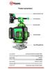 High-Precision 12/16-Line Green Infrared Laser Level for Indoor/Outdoor with Auto-Leveling