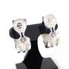 [Used] TIFFANY/Tiffany SV925 Double Line Earrings/g410-25