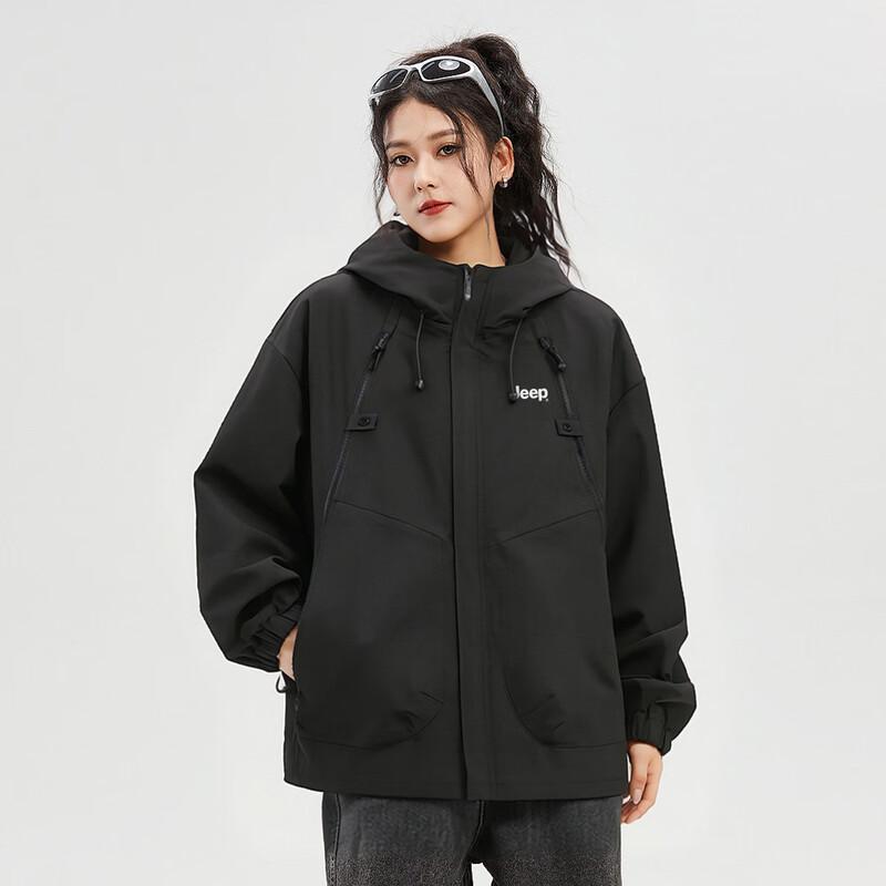 Jeep Men's Autumn Windproof Casual Jacket