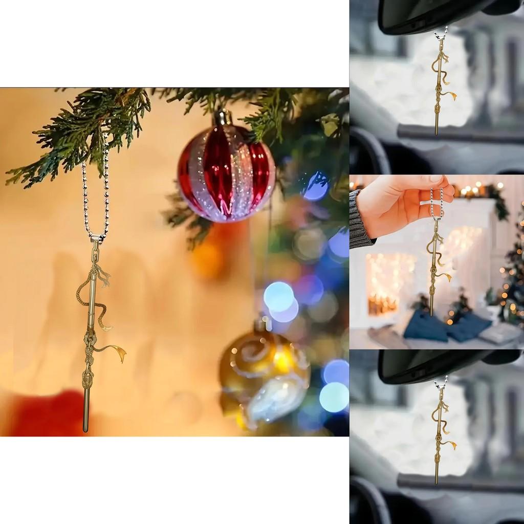 Fun And Stylish White Acrylic Cartoon Car Ornament For Distinctive Decor Vehicle