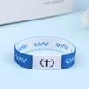 Wearable Bible Bracelet Religious Bracelets Christian Daily Bible Verse Bracelet With Nfc Rfid Elastic Wristband