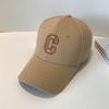 C Letter Embroidery Baseball Cap Sun Protection Peaked Cap Breathable Outdoors