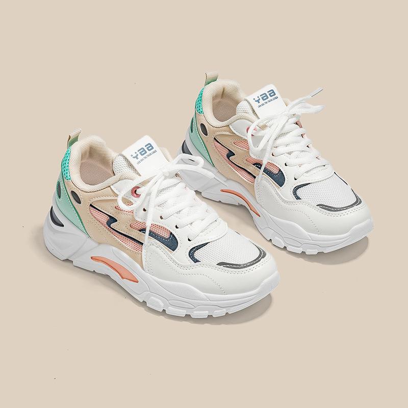 Sneaker Summer New Shoes Platform Mesh Shoes Mesh Breathable Versatile Casual Shoes Dad Shoes Women