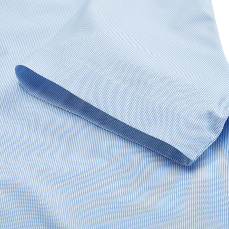 JOEONE Men's Slim Fit Short Sleeve Business Casual Shirt