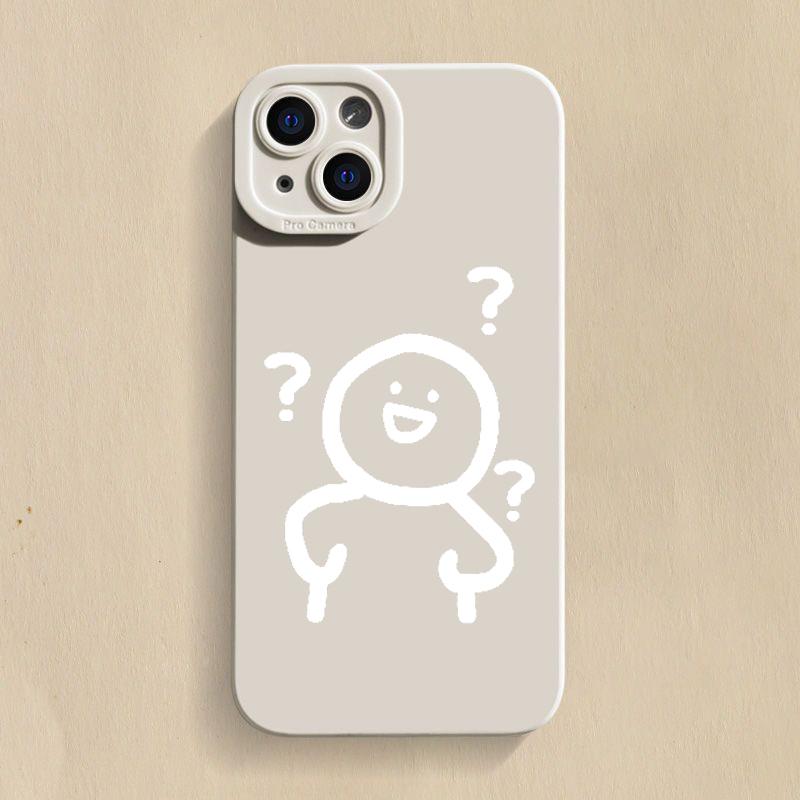 For iPhone 15 Pro Max Case Cartoon Matchman Silicone Phone Case For iPhone 16 15 14 13 12 11 XS XR X 7 8 16 Plus Soft TPU Cover