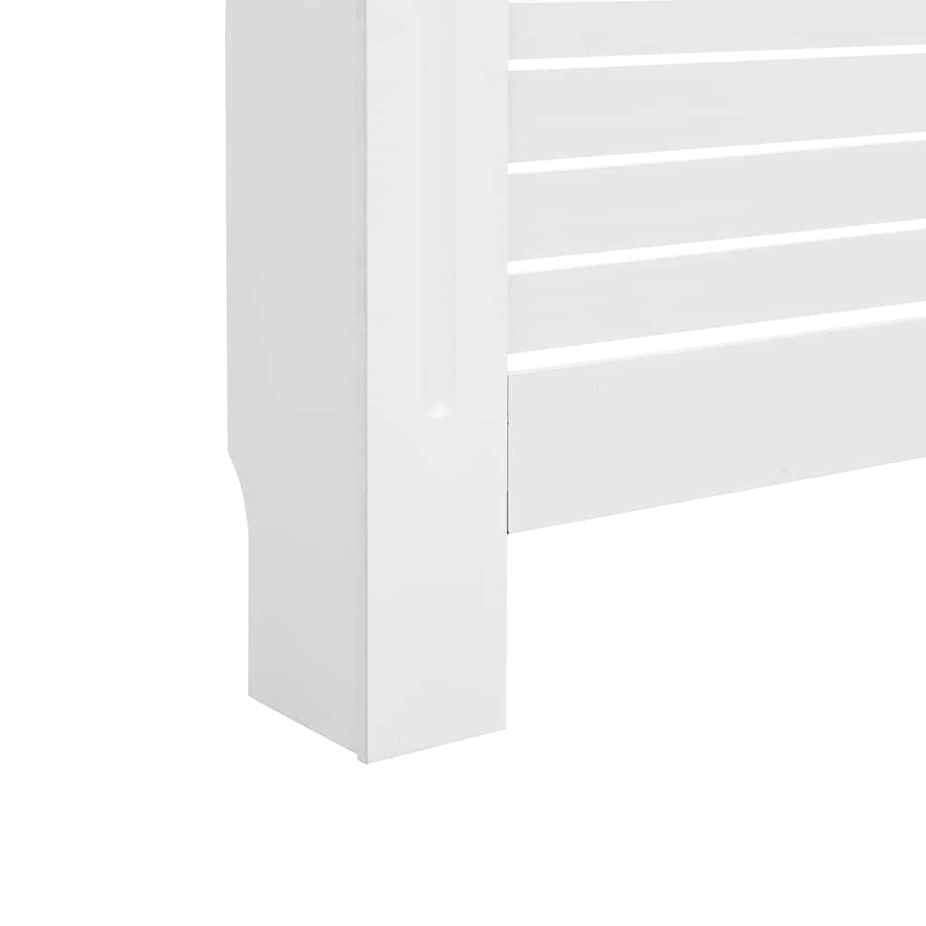Radiator Covers 2 pcs White 152 x 19 x 81.5 cm MDF