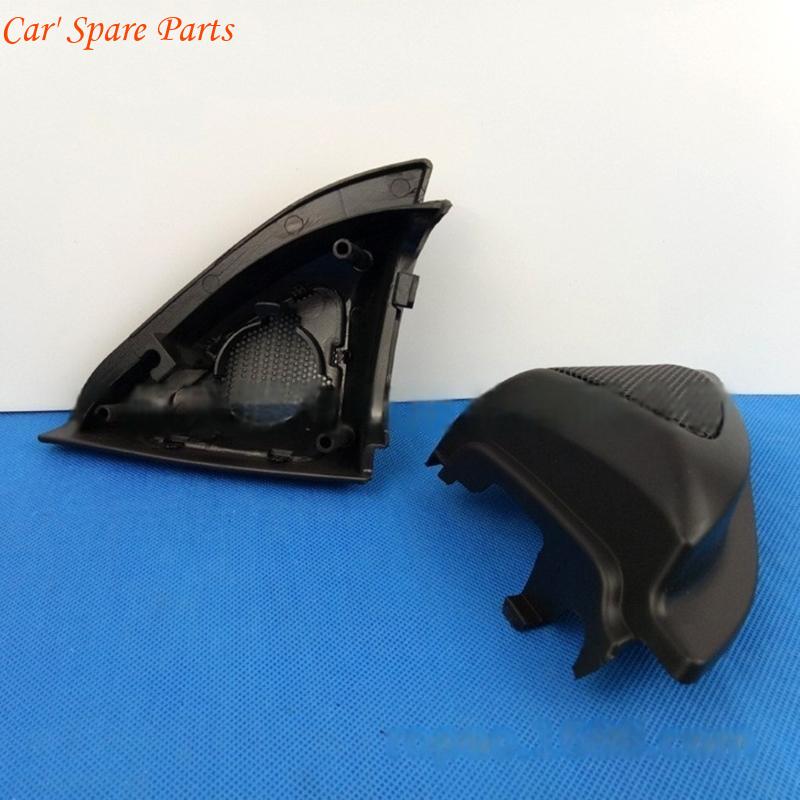 Y4UA Easy Installation Triangle Speakers Cover Enclosure Panel Mounting Frame Improved Sound Suitable for Front Door Tweeters