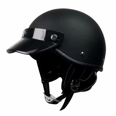 Trendy Retro Japanese-style Half Helmet for Electric Bikes and Motorcycles, Personalized for Men and Women, Suitable for All Seasons DOT