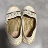 Used GUCCI GG Logo Web Stripe Canvas