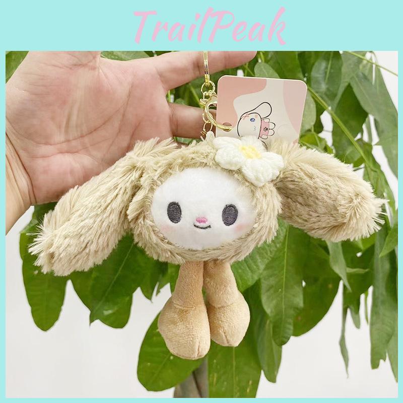 Soft And Cuddly Cartoon Rabbit Plush Keychain Doll Perfect For Backpack Accessory