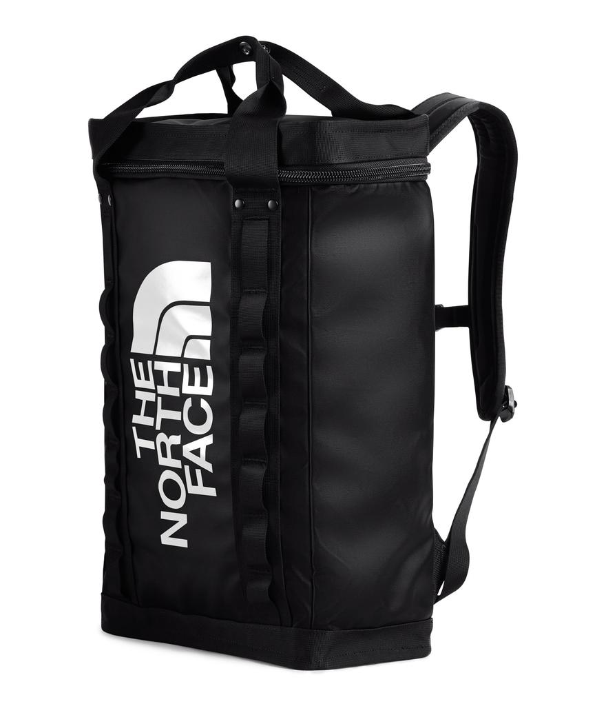 The North Face Explore Fusebox Daypack Backpack TNF OS - Large, Black/TNF White,