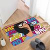 Cartoon B-Bobs Anime BurgersES Entrance Door Mat Washable Non-Slip Living Room Sofa Chairs Area Mat Kitchen Welcome Doormat