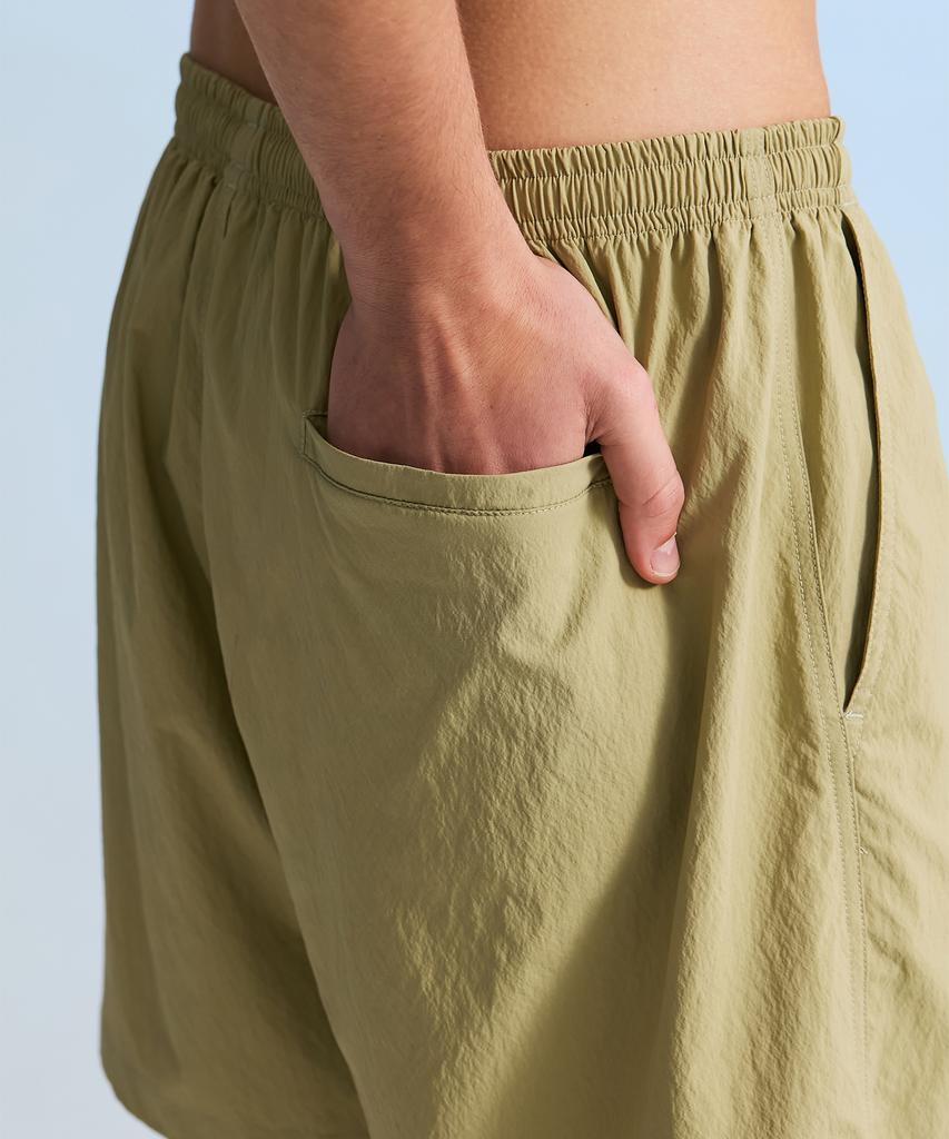 Leijibi Comfort Pro All Day Shorts M Stretch Shorts Khaki Beige