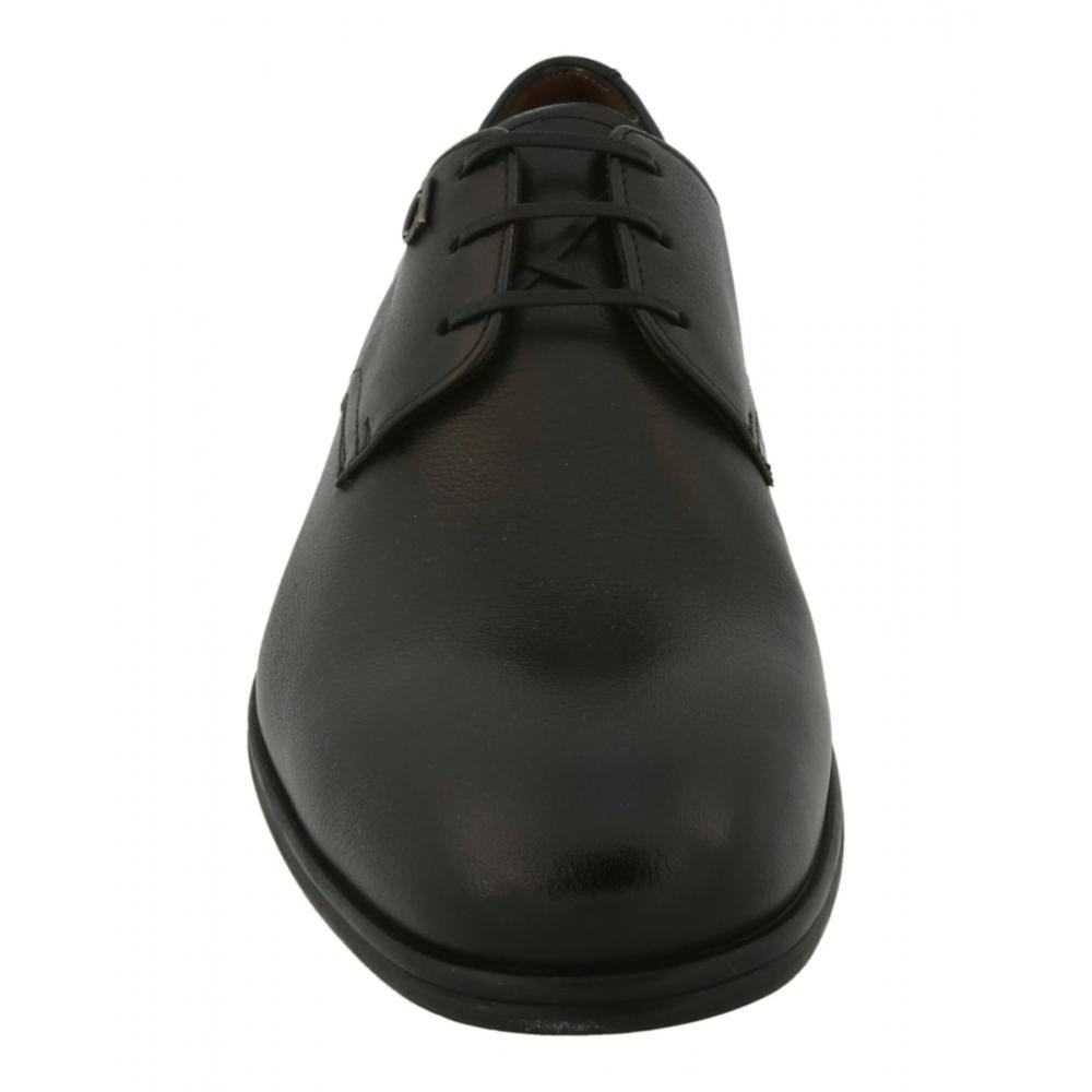 Salvatore Ferragamo Spencer Leather Dress Shoes Black