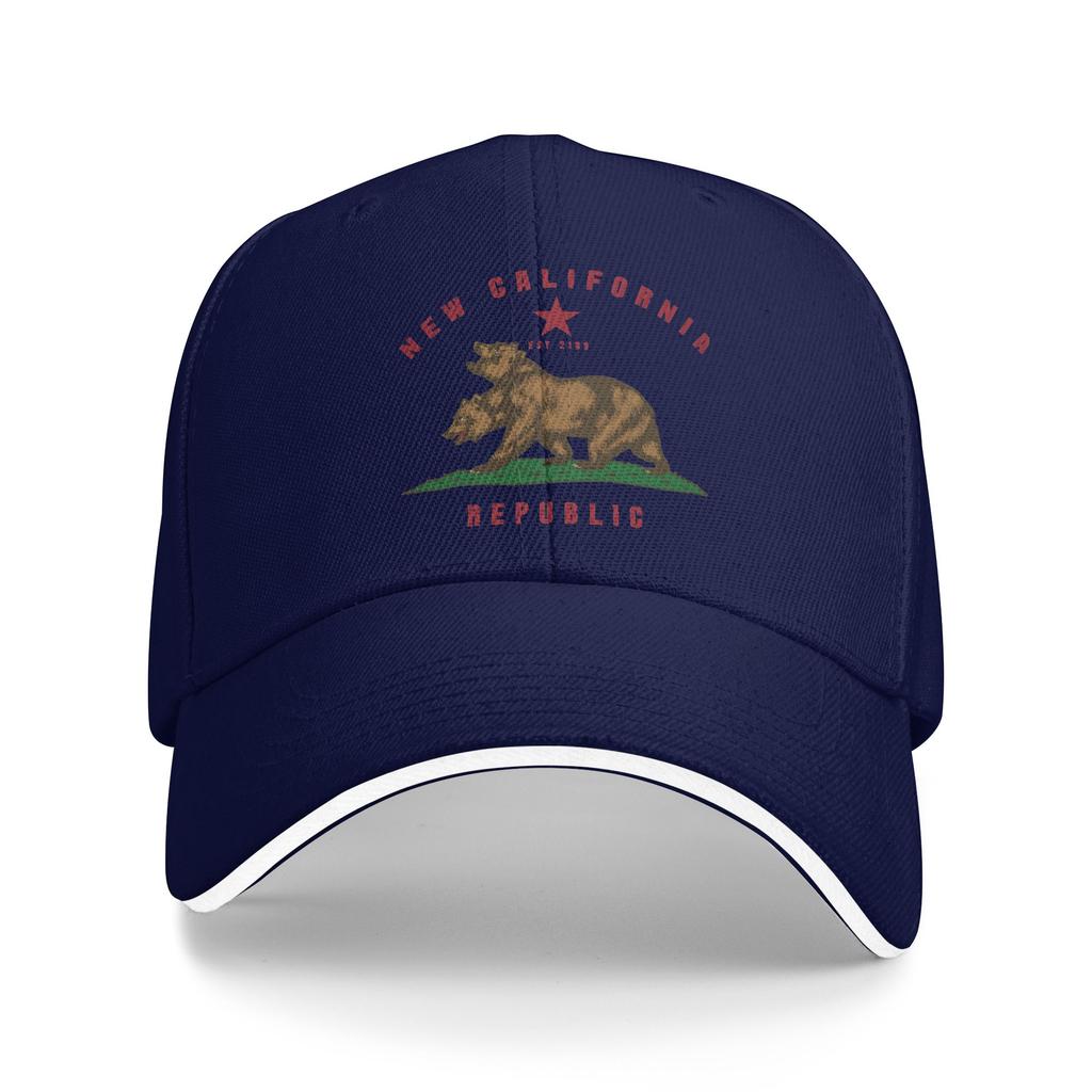 Republic California Baseball Cap Outfits Leisure Snapback Hat For Men Women Casual Headewear Gift