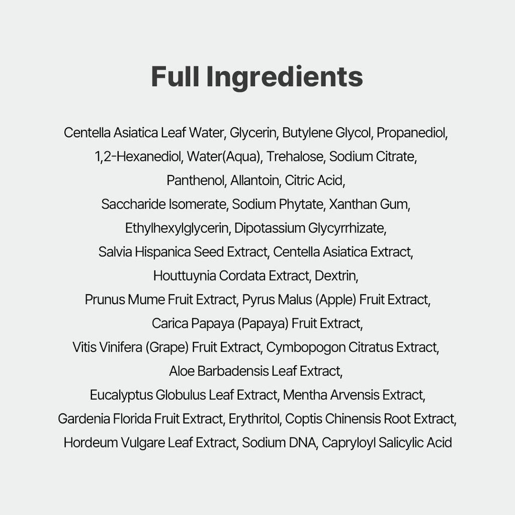 NACIFIC CICA PDRN First Toner 150ml