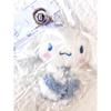 Used sanrio house Baby Moco Plush Key Charm Cinnamon Roll