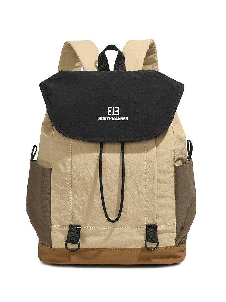 

Школьный рюкзак 2025 контрастного цвета, рюкзак для пары для средней школы, легкий, для отдыха, универсальный, для выхода в свет хаки